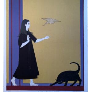 Lithographie signée WILL BARNET