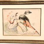 Aquarelle Encadrée