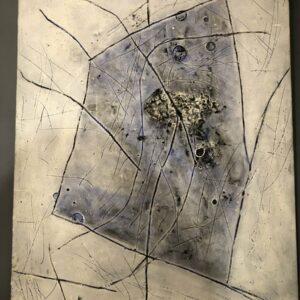 Panneau Abstrait De Renaud Goyon