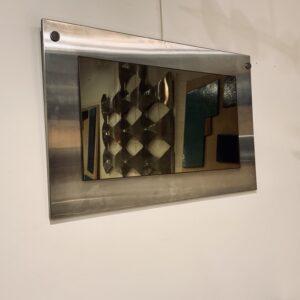 Miroir italien en Inox de Ludovico Acerbis