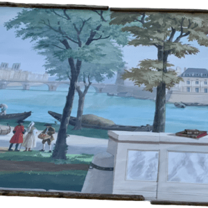 peinture panoramique paysage