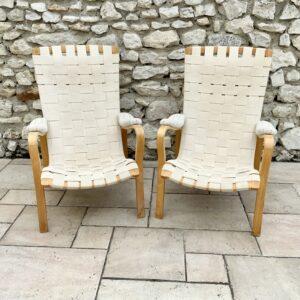 fauteuils vintage scandinave