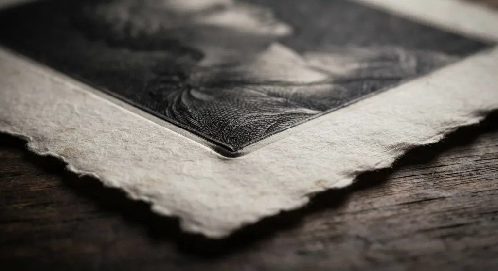 Le rendu caractéristique de la gravure