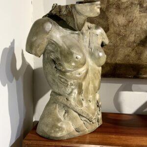 Sculpture mythologique en bronze représentant le torse de Venus par Jean Gabriel Mondie fonderie cire perdue